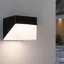 Nástěnná - P 95746 Hybrid LED venkovní nástěnné svítidlo Lioren domovní 230V + solární IP44 hranaté 170x170mm 3000K 2,3W 230V černá - PAULMANN - foto 8