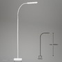 Stojací lampy - BRILO 1389016 LED CCT stojací svítidlo s dotykovým vypínačem 183 cm 6,5W 600lm bílé (starý kód: BRILO 1389-016) - BRILO - foto 8