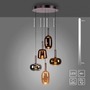 Dekorativní - PN 2682-70 IRIDES LED závěsné svítidlo 5 ramenné nastavitelná výška Comfort Lift paměťová funkce SimplyDim 3000K - PAUL NEUHAUS - foto 8