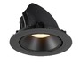 Kruhová - LA 1006053 NUMINOS® GIMBLE XL zápustné stropní svítidlo černé 3000 K 55° - BIG WHITE (SLV) - foto 8