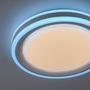 Kruhová - LD 15152-16 SPHERIC LED stropní svítidlo 40x40cm, kruhové, bílé, stmívatelné, hra světla, CCT LED panel RGB+2700-6500 - LEUCHTEN DIREKT / JUST LIGHT - foto 8