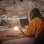 Stolní lampy dekorační - BRILO 7561010 Sora Mini LED stolní lampička bezdrátová IP54, stmívatelné, dotykový vypínač, modrá - BRILO - foto 8