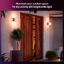 ZigBee - PH 8721103118639 Hue Lucca venkovní nástěnné LED svítidlo A60 WCA antracit 1000-20000K RGB - PHILIPS - foto 8