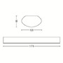 Přisazená - PH 31232/31/P0 LED nástěnné lineární svítidlo Philips Linear 31232/31/P0 2700K bílé, 29 cm - PHILIPS (915005499401) - foto 8