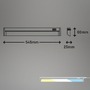 Přisazená - BRILO 2224-014 LED skříňkové svítidlo 54,5 cm 6W 800lm stříbrná - BRILO - foto 8