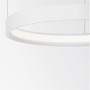Kruhová - NV 9345613 Závěsné svítidlo PERRINE bílý hliník a akryl LED 30W 230V 3000K IP20 stmívatelné - NOVA LUCE - foto 8