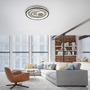 Kruhová - LD 14334-16 MINELLI LED stropní svítidlo bílé elegantní design krokově stmívatelné 3000K - JUST LIGHT - foto 8