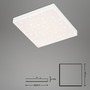Hranatá - BRILO 7381016 CCT svítidlo LED panel, 29,5 cm, 15 W, bílé (starý kód: BRILO 7381-016) - BRILO - foto 8