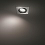 Hranatá - PH 8720169319158 Hue WACA Centura podhledové LED svítidlo GU10 5,7W 350lm 2000-6500K RGB IP20 hranaté, hliník - PHILIPS - foto 8