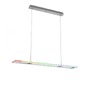 Podélná - LD 14638-55 FELIX60 LED závěsné svítidlo, stříbrná barva, stmívatelné, Rainbow RGB, paměťová funkce RGB+2700-5000K - LEUCHTEN DIREKT / JUST LIGHT - foto 8