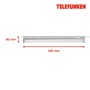 Přisazená - TF 205104TF TELEFUNKEN LED skříňkové svítidlo 54,5 cm 6,5W 700lm šedá - BRILONER - foto 8