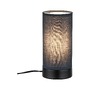 Stolní lampy dekorační - P 77059 Stolní lampa Pia látkové stínidlo 1-ramenné černá mat/šedá E14 bez zdroje světla - PAULMANN - foto 8