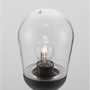 Sloupková - NV 9060196 Venkovní sloupkové svítidlo OMIKA tmavě šedý hliník a čiré sklo E27 1x12W 220-240V bez žárovky IP54 - NOVA LUCE - foto 8
