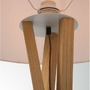 Stojací lampy - NV 9145071 Stojací lampa SALINO stínidlo slonovinová bílá přírodní dřevo E27 1x12W 230V IP20 bez žárovky - NOVA LUCE - foto 8