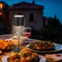 Stolní lampy dekorační - BRILO 7521015 Sigo LED stolní lampička bezdrátová IP44, stmívatelné, s nabíjecí základnou, černá - BRILO - foto 8