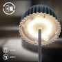 Stolní lampy dekorační - BRILO 7553015 Nabíjecí stolní lampa Riffle - 36,5 cm, 2W, 200lm, IP44, bezdrátová, LED, stmívatelná, dotykový vypínač, antracit - BRILO - foto 8