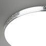 Kruhová - BRILO 3679-118 RGB-CCT LED stropní svítidlo, pr. 45,5 cm, 24W, 2700 lm, chrom - BRILO - foto 8