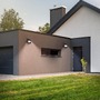 Solární - BRILO 3856015 Solární LED venkovní nástěnné svítidlo vč. IR senzoru, černé, 5W, 400 lm, sklo/plast - BRILO - foto 8