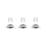 Kruhová - P 92467 LED vestavné svítidlo Smart Home Zigbee Base Coin základní sada výklopné kruhové 90mm 20° 3x4,9W 230V stmívatelné RGBW+ kov kartáčovaný - PAULMANN - foto 8