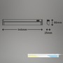 Přisazená - BRILO 2224-016 LED skříňkové svítidlo 54,5 cm 6W 800lm bílé - BRILO - foto 8