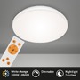 Kruhová - BRILO 7377-016 Bezrámečkový LED panel, pr. 30 cm, 1600 lm, 12 W, bílé - BRILO - foto 8