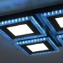 Hranatá - LD 14511-18 ACRI LED stropní svítidlo černé RGB barevné scény CCT stmívatelné RGB+2700-5000K - LEUCHTEN DIREKT / JUST LIGHT - foto 8