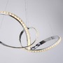 Dekorativní - PN 8222-17 TANJA LED závěsné svítidlo chrom zakřivené stmívatelné křišťálový design moderní SimplyDim 3000K - PAUL NEUHAUS - foto 8