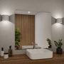 Nepřímé osvětlení - P 71285 LED nabíjecí nástěnné svítidlo Nyora IP44 3000K 135x120mm 2x1W bílá - PAULMANN - foto 8