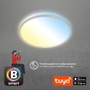 Kruhová - BRILO 3064-014 LED CCT Smart stropní svítidlo pr. 33,3 cm 24W 2500lm chrom - BRILO - foto 8