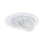 Kruhová - P 92253 LED vestavné svítidlo White Select Aumus spot kruhové 105mm 90° 5W 230V stmívatelné 2700 - 6500K bílá - PAULMANN - foto 8