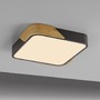 Hranatá - LD 14289-18 BILA LED stropní svítidlo hranaté černá s dekorem dřeva nadčasový design 3000K - JUST LIGHT - foto 8