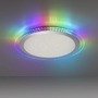 Kruhová - LD 15411-21 CYBA LED stropní svítidlo ploché 45x45cm, kruhové, bílé, stmívatelné, hra barev, CCT LED panel RGB+2700-5000K - LEUCHTEN DIREKT / JUST LIGHT - foto 8