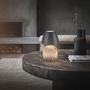 Stolní lampy dekorační - BRILO 7593014 Cera stolní lampa - 2,5W, 200lm, bezdrátová, IP44, LED, stmívatelná, teplá bílá, antracit/dřevo - BRILO - foto 8