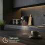 Stolní lampy dekorační - BRILO 7552010 Nabíjecí stolní lampa Riffle Mini - 20 cm, 1,5W, 150lm, LED, stmívatelné, dotykový vypínač, hnědé - BRILO - foto 8