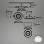 Bodová - BRI 7991016 LED vestavné / přisazené bodové svítidlo – pr.90mm, 5W, 230V, teplá bílá, nastavitelné, bílé - BRILONER - foto 8