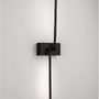 Nepřímé osvětlení - NV 9180723 Nástěnné svítidlo RACCIO černý kov a akryl LED 9.2W 230V 3000K IP20 - NOVA LUCE - foto 8