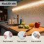Pracovní osvětlení - P 71236 MaxLED 500 LED Strip neutrální bílá základní sada 5m 17W 550lm/m 64 LEDs/m 4000K 30VA - PAULMANN - foto 8
