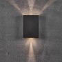 Nástěnná - NOR 2019051003 Venkovní nástěnné svítidlo Fold 15 2x3,5W LED černá čirá - NORDLUX - foto 8