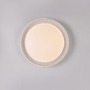 Kruhová - LD 14368-16 SATI LED stropní svítidlo bílé jednoduchý nadčasový design krokově stmívatelné 3000K - JUST LIGHT - foto 8
