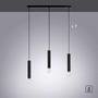 Vícečetná - LD 15618-18 BRUNA LED závěsné svítidlo, nadčasové, jednoduché, černá, vnitřní svítidlo, 3 ramenné - LEUCHTEN DIREKT / JUST LIGHT - foto 8