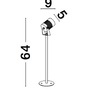 Sloupková - NV 9271433 Venkovní sloupkové svítidlo FEND černý hliník a sklo LED 5W 3000K 100-240V 21st. IP65 - NOVA LUCE - foto 8