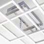 Hranatá - BRILO 3156-018 LED CCT rám 104 cm 2x19W 2500lm chrom - BRILO - foto 8