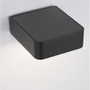 Solární - NV 9492520 Venkovní nástěnné svítidlo TREDO antracitový hliník a čiré sklo LED 2W 3000K 3.7V 106st. IP65 vypínač na těle / solární / pohybové čidlo - NOVA LUCE - foto 8