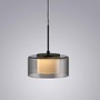 Subtilní - PN 2112-18 Závěsné svítidlo LED RIKA 1 ramenné černá nastavitelná výška Comfort Lift SimplyDim 3000K - PAUL NEUHAUS - foto 8