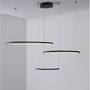 Vícečetná - NV 9210312 Závěsné svítidlo PURPLE černá nerez ocel a silikon LED 84W stmívatelné - NOVA LUCE - foto 8