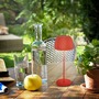 Stolní lampy dekorační - BRILO 7553012 Nabíjecí stolní lampa Riffle - 36,5 cm, 2W, 200lm, IP44, bezdrátová, LED, stmívatelná, dotykový vypínač, oranžová - BRILO - foto 8