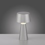 Na stůl - LD 19260-21 ABERA LED stolní lampa na baterie stříbrná dotykový stmívač IP54 USB vnitřní i venkovní použití 3000K - JUST LIGHT - foto 8
