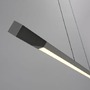 Podélná - PN 2732-33 LED závěsné svítidlo HOOP hliník antracit nastavitelná výška SimplyDim 3000K - PAUL NEUHAUS - foto 8