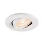 Pro zapuštěná svítidla - LA 1007092 UNIVERSAL DOWNLIGHT kryt pro downlight IP20, výkyvný, kulatý, bílý - BIG WHITE (SLV) - foto 8