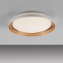 Kruhová - LD 14368-60 SATI LED stropní svítidlo matná mosaz paměťová funkce krokově stmívatelné 3000K - JUST LIGHT - foto 8